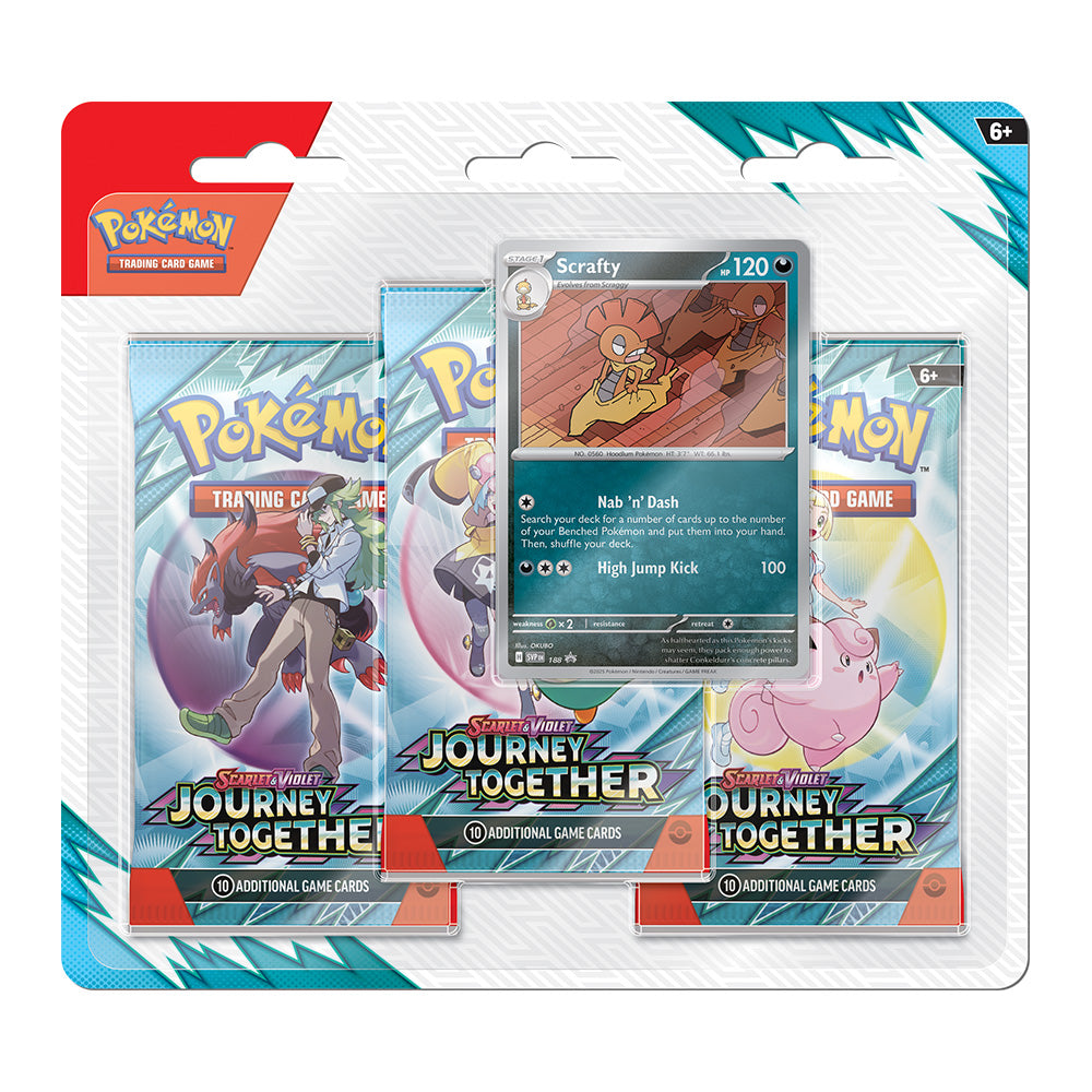 Rip & Ship Journey Together -3-pack Blister (Scrafty promo)