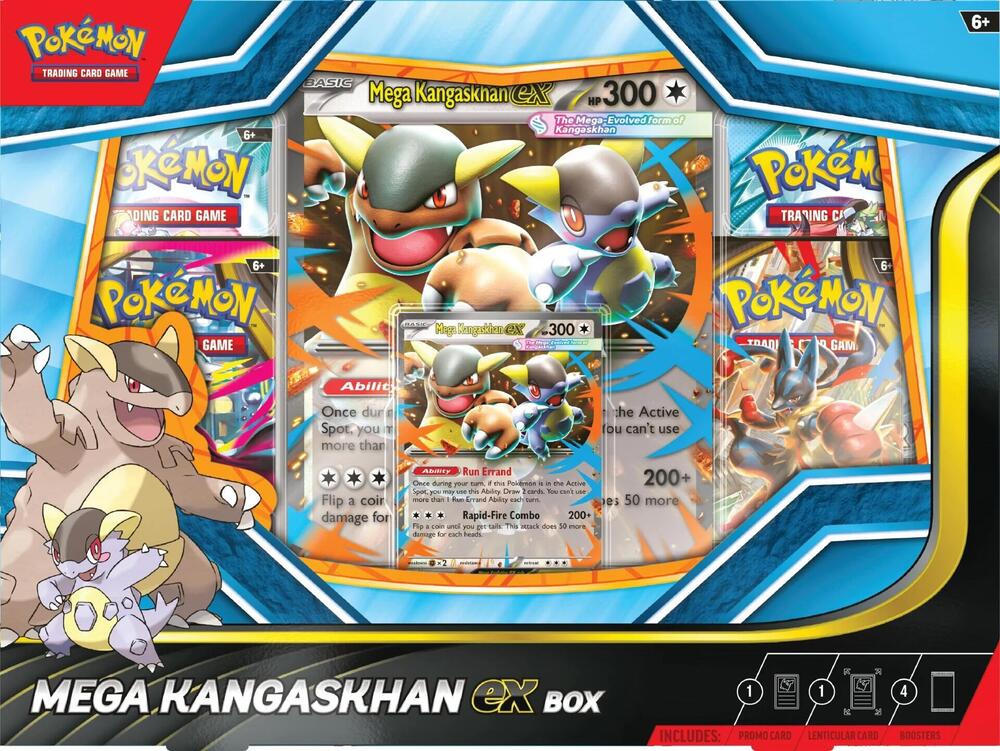 "Pre Order" Mega Evolutions Kangaskhan ex Box