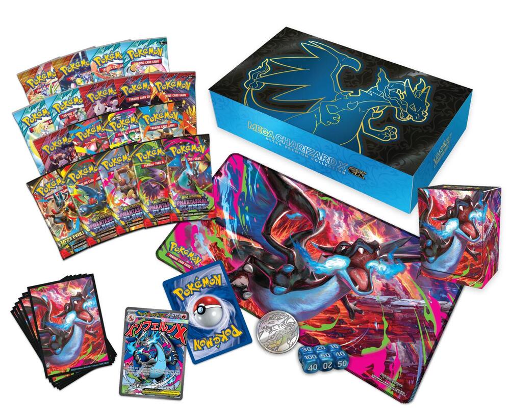"Pre Order" Mega Charizard ex Ultra-Premium Collection - Phantasmal Flames