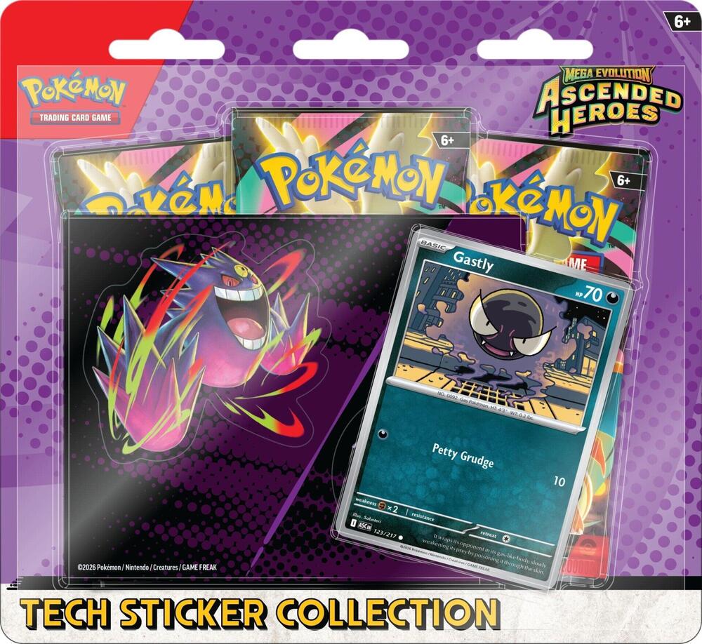 Ascended Heroes - Tech Sticker Collection Ghastly