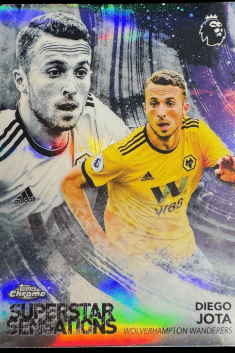 Diogo Jota 2018-19 Topps Chrome Premier League Superstar Sensations (Error Name)