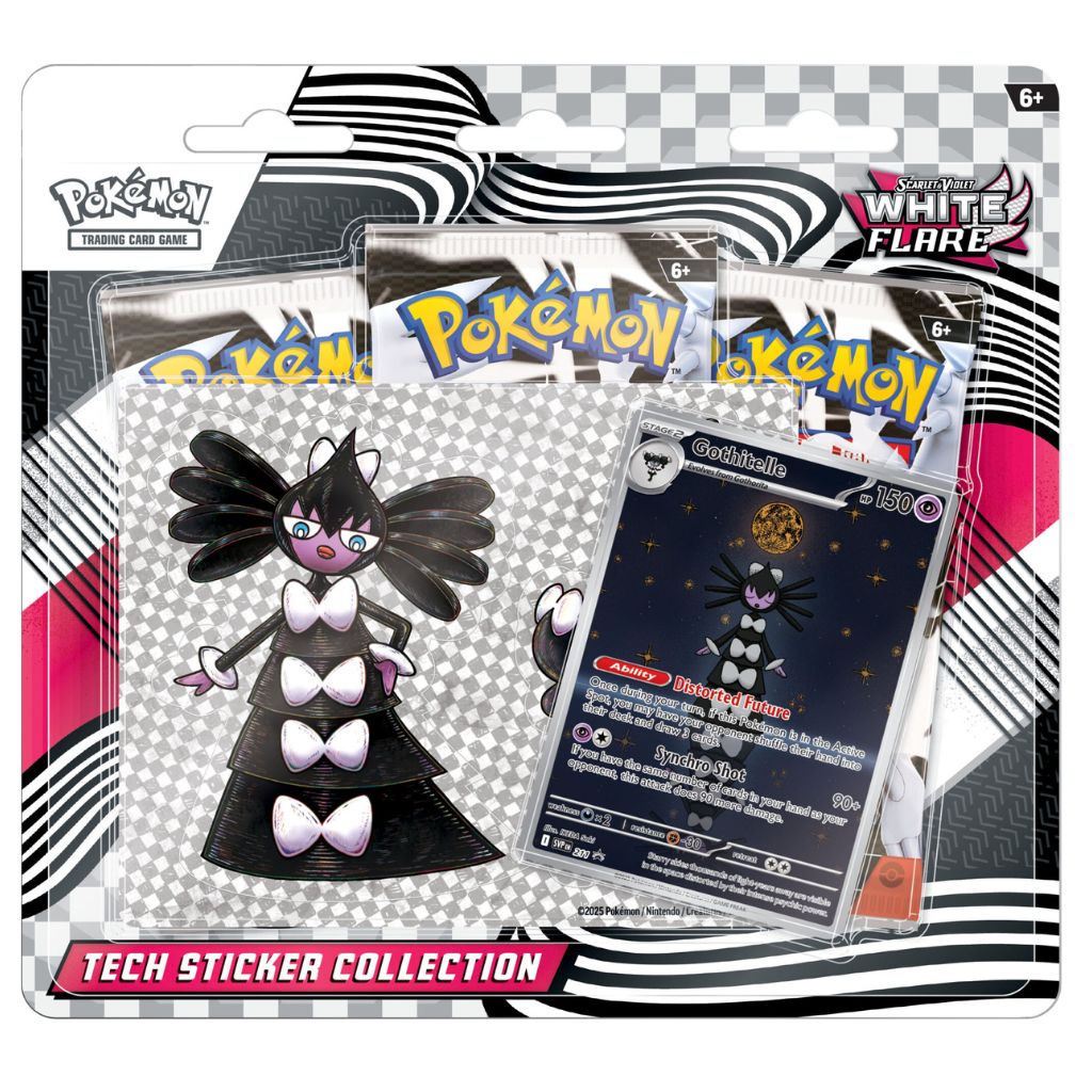 Pokémon TCG: Scarlet & Violet – White Flare Tech Sticker Collection