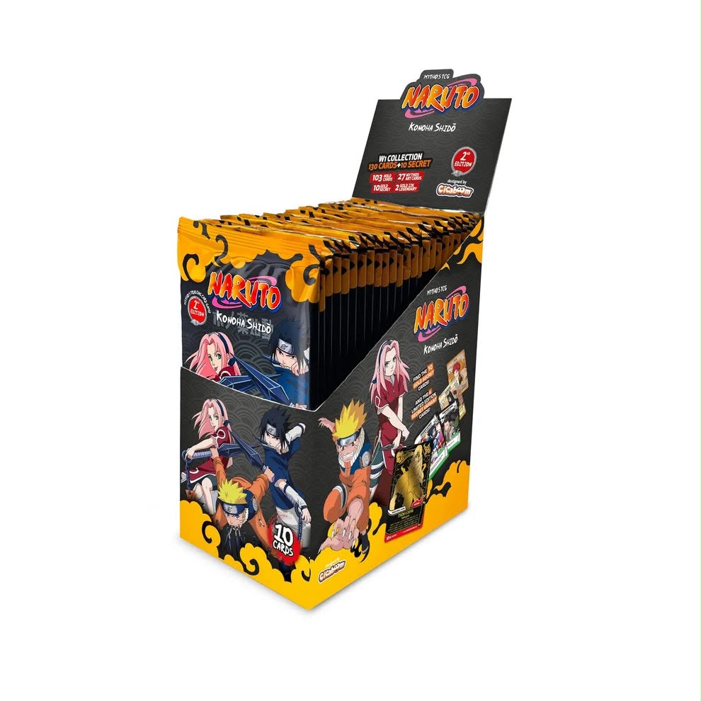 Naruto Mythos TCG: Konoha Shidō 2nd Edition Booster Box