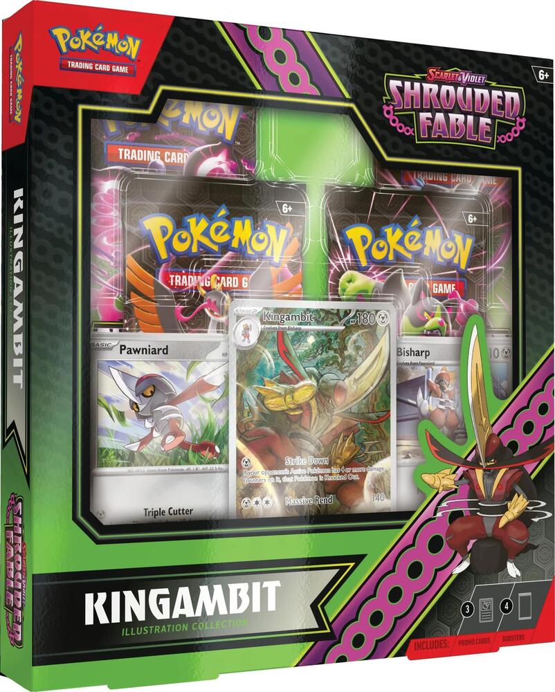 Rip & Ship! Pokémon TCG: Shrouded Fable Kingambit