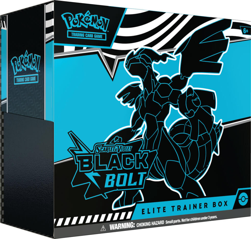 Pokémon TCG: Scarlet & Violet – Black Bolt Elite Trainer Box