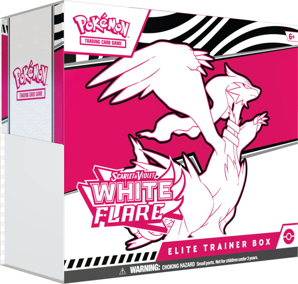Pokémon Scarlet & Violet – White Flare Elite Trainer Box