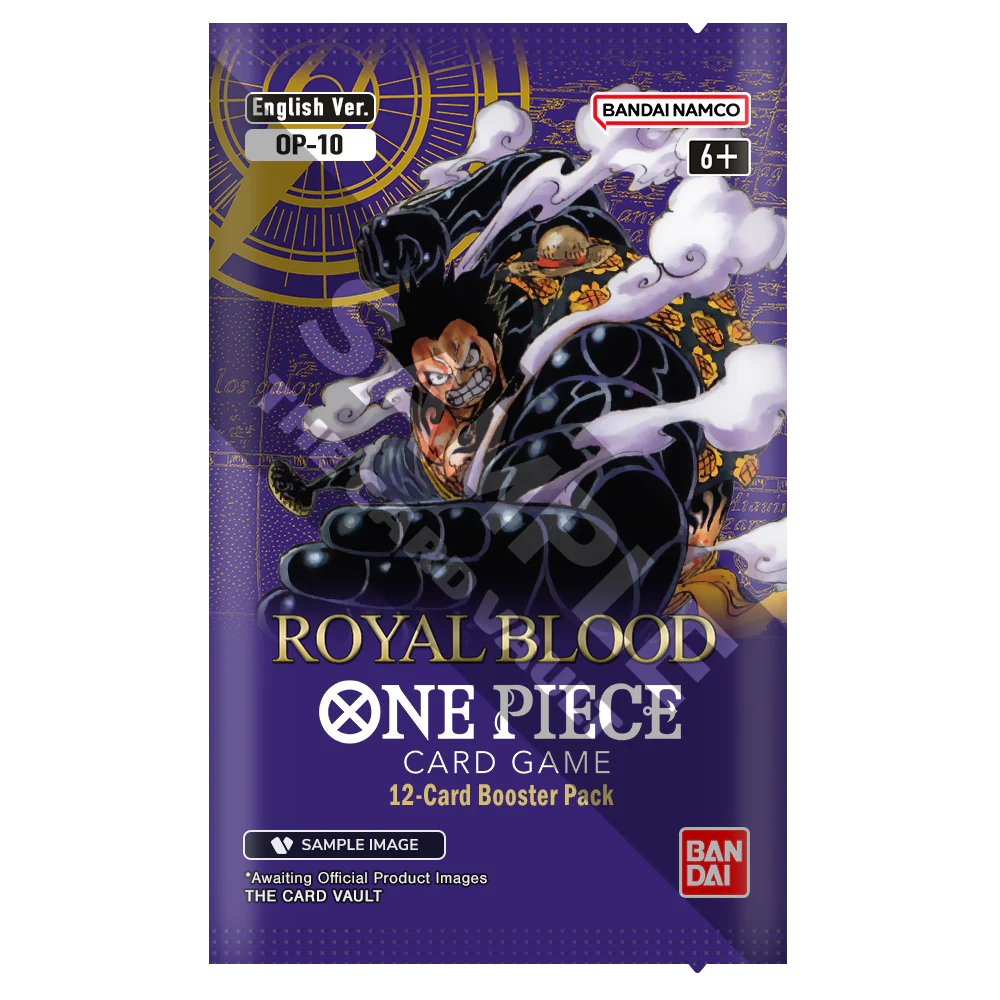 Rip & Ship! One Piece OP-10 Royal Blood Booster Pack
