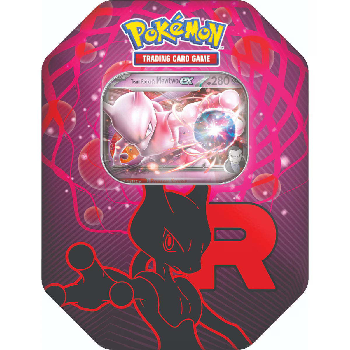 Rip & Ship! Team Rocket's Mewtwo Ex Tin