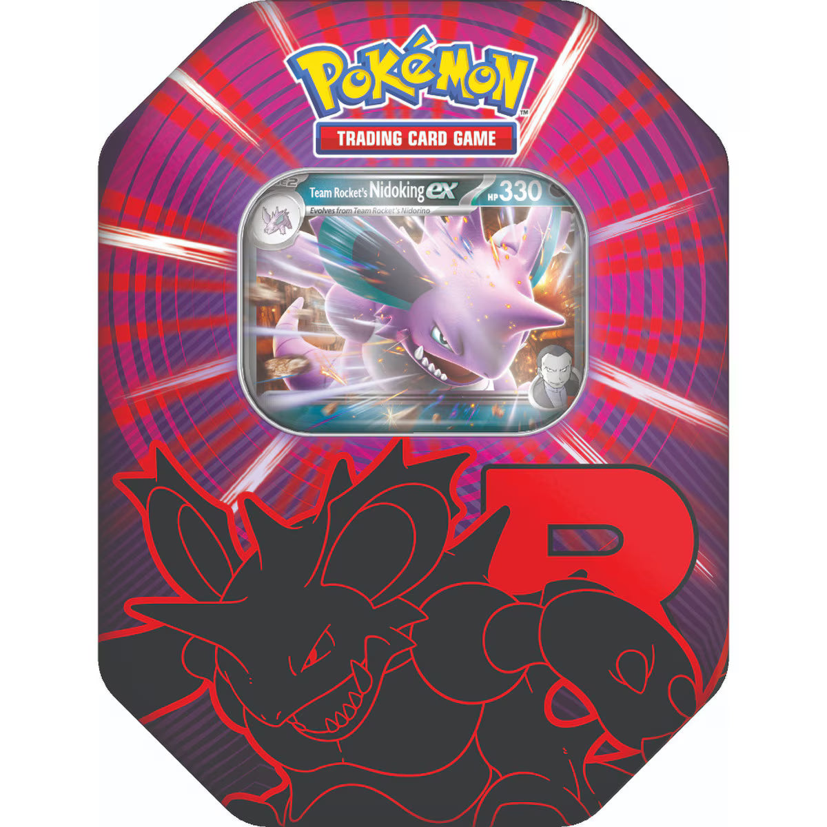 Rip & Ship! Team Rocket's Nidoking Ex Tin