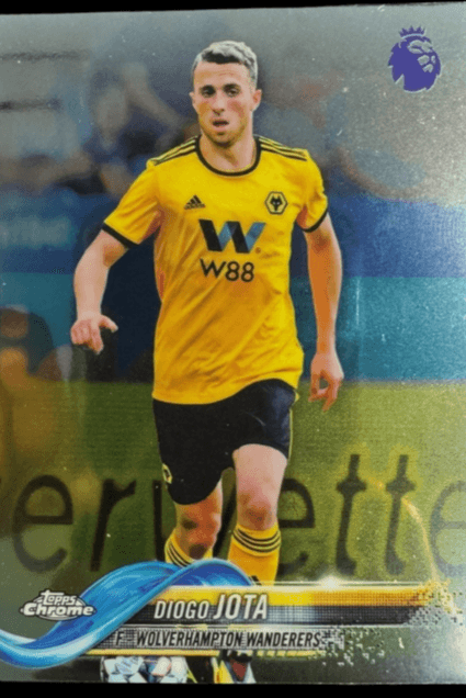 Diogo Jota Topps Chrome 2019 Premier League Refractor