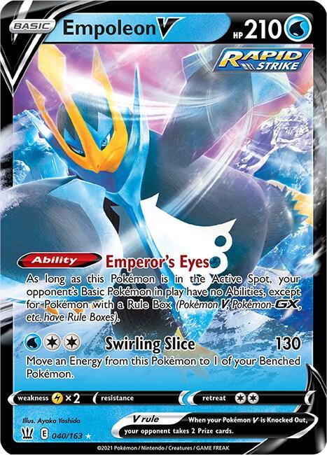 Empoleon V - SWSH05: Battle Styles (SWSH05)