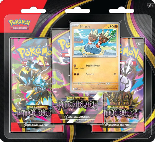 Pre order: Pitch Black 3-Pack Blister [Binacle]