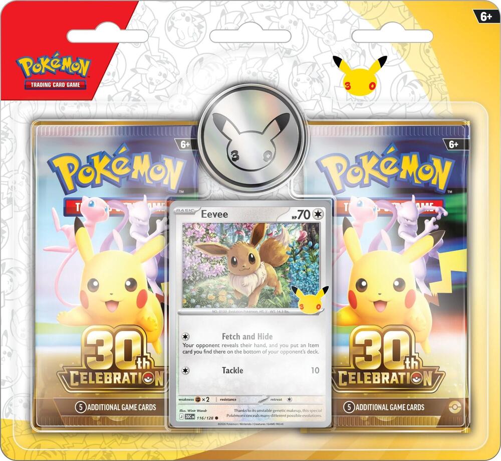 Pokémon TCG: 30th Celebration 2-Pack Blister