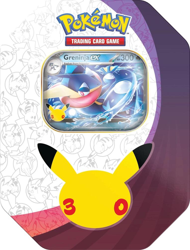 Pokémon TCG: 30th Celebration Greninja ex Tin