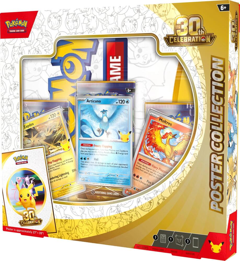 Pokémon TCG: 30th Celebration Poster Collection