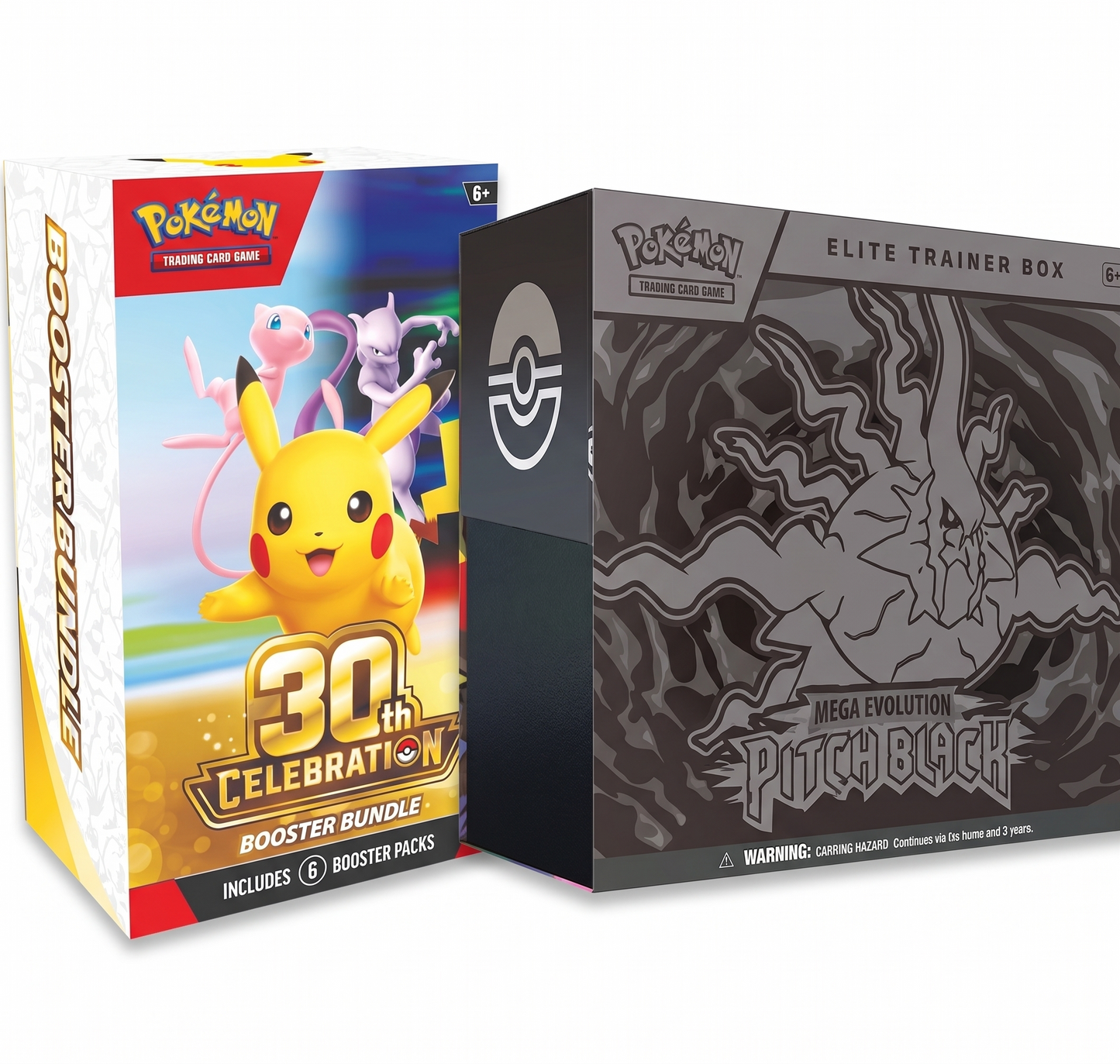 Bundle – 30th Celebration Booster Bundle + Pitch Black ETB