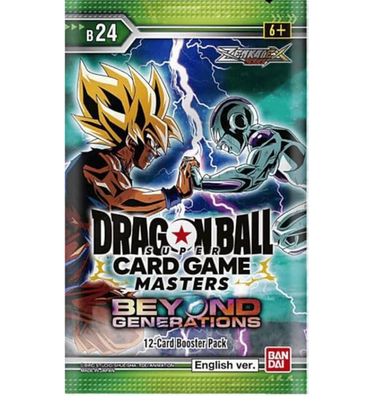 Rip & Ship! Dragon Ball Beyond Generations Zenkai Series 07 [B24] Booster Pack