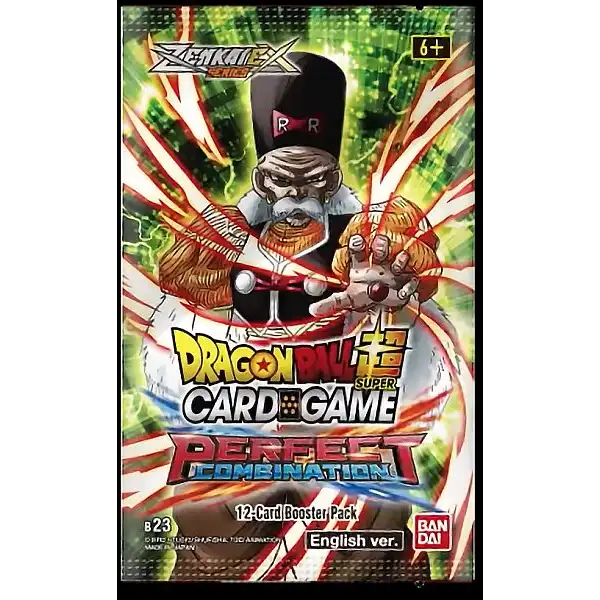 Rip & Ship! Dragon Ball Perfect Combination Zenkai Series 06 [B23] Booster Pack
