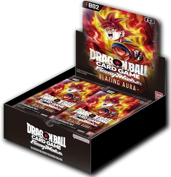 Rip & Ship! Dragon Ball Blazing Aura Fusion World 02 [FB02] Booster Pack