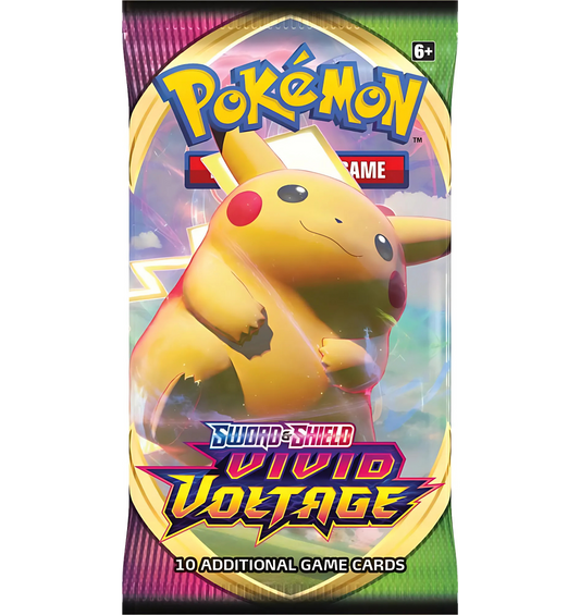 Rip & Ship! Vivid Voltage Booster Pack – Pokémon TCG (SWSH04)